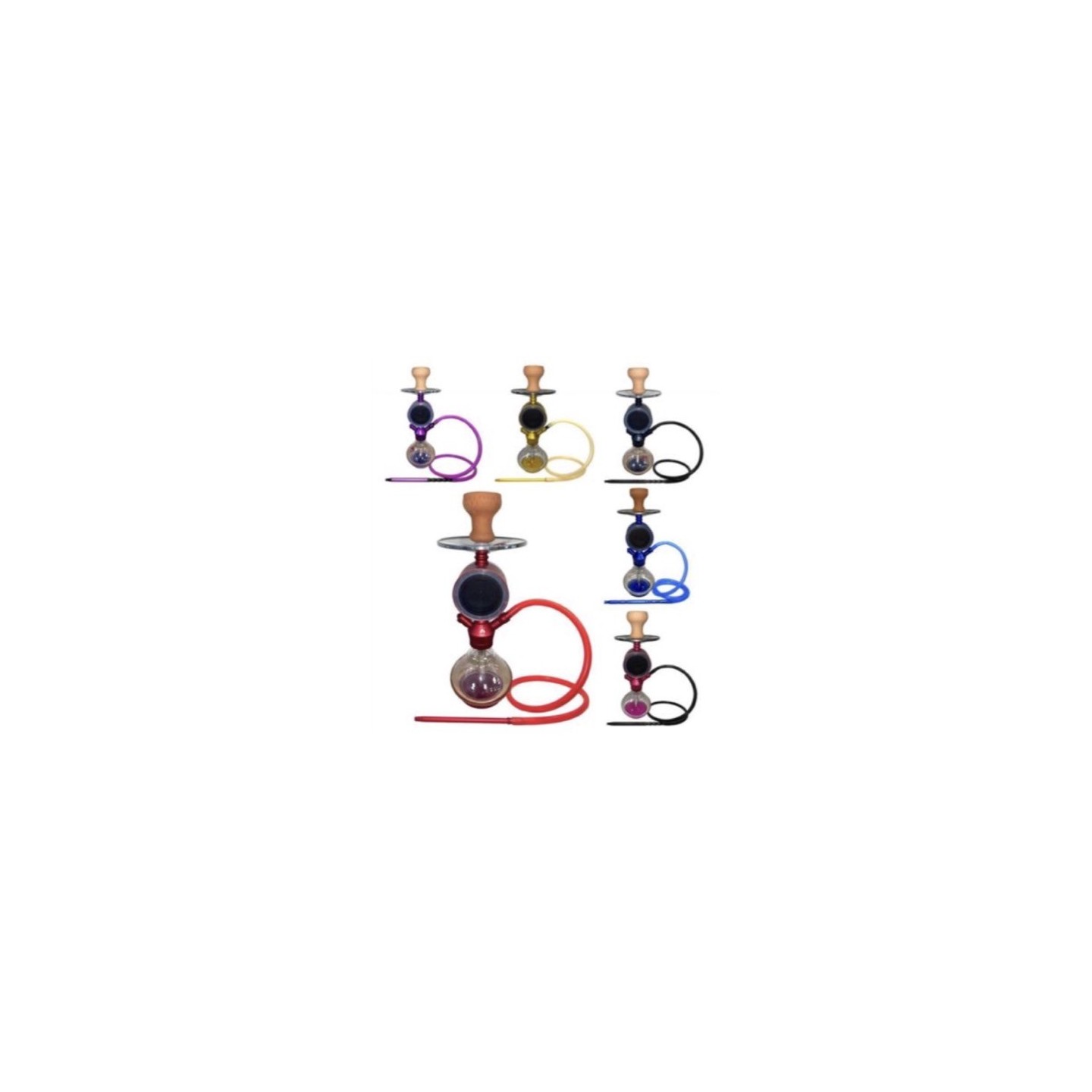 Husic "LITTLE MIKE" 1 Hose Hookah