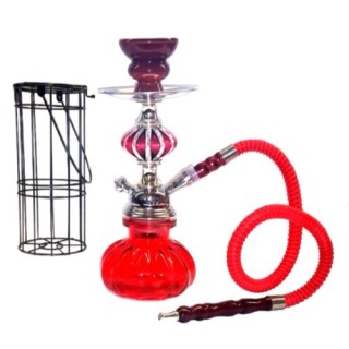 Zebra X4 1 Hose with Cage Hookah