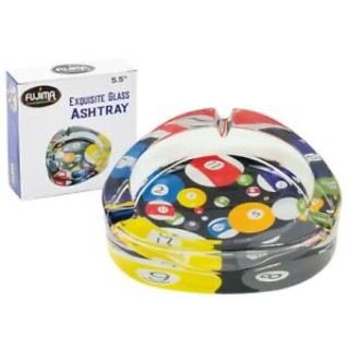 Fujima Pool Ball Glass Ashtray