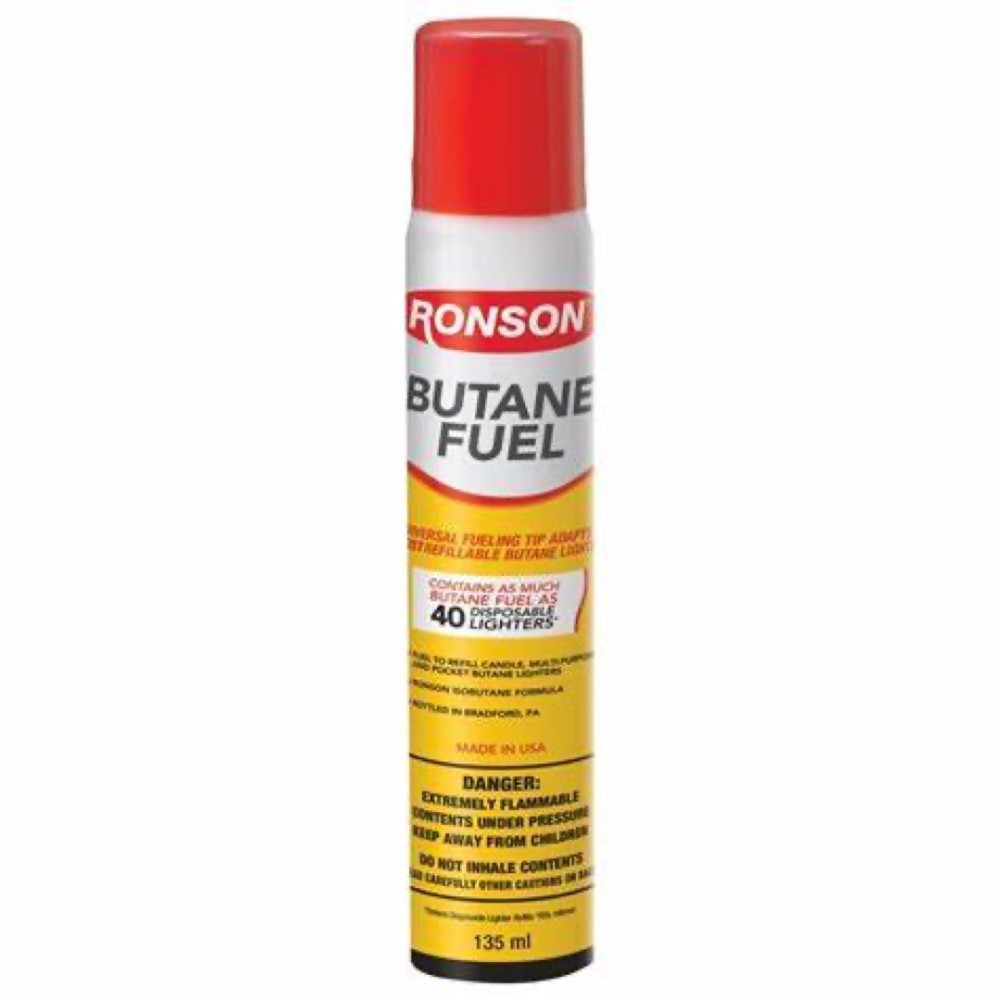 Ronson Butane 135ml 12pk