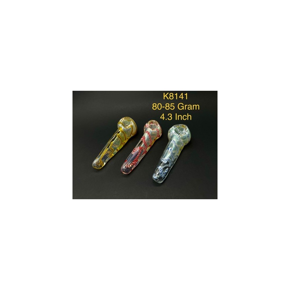 Glass Hand Pipe K8141 Glass Hand Pipe K8141