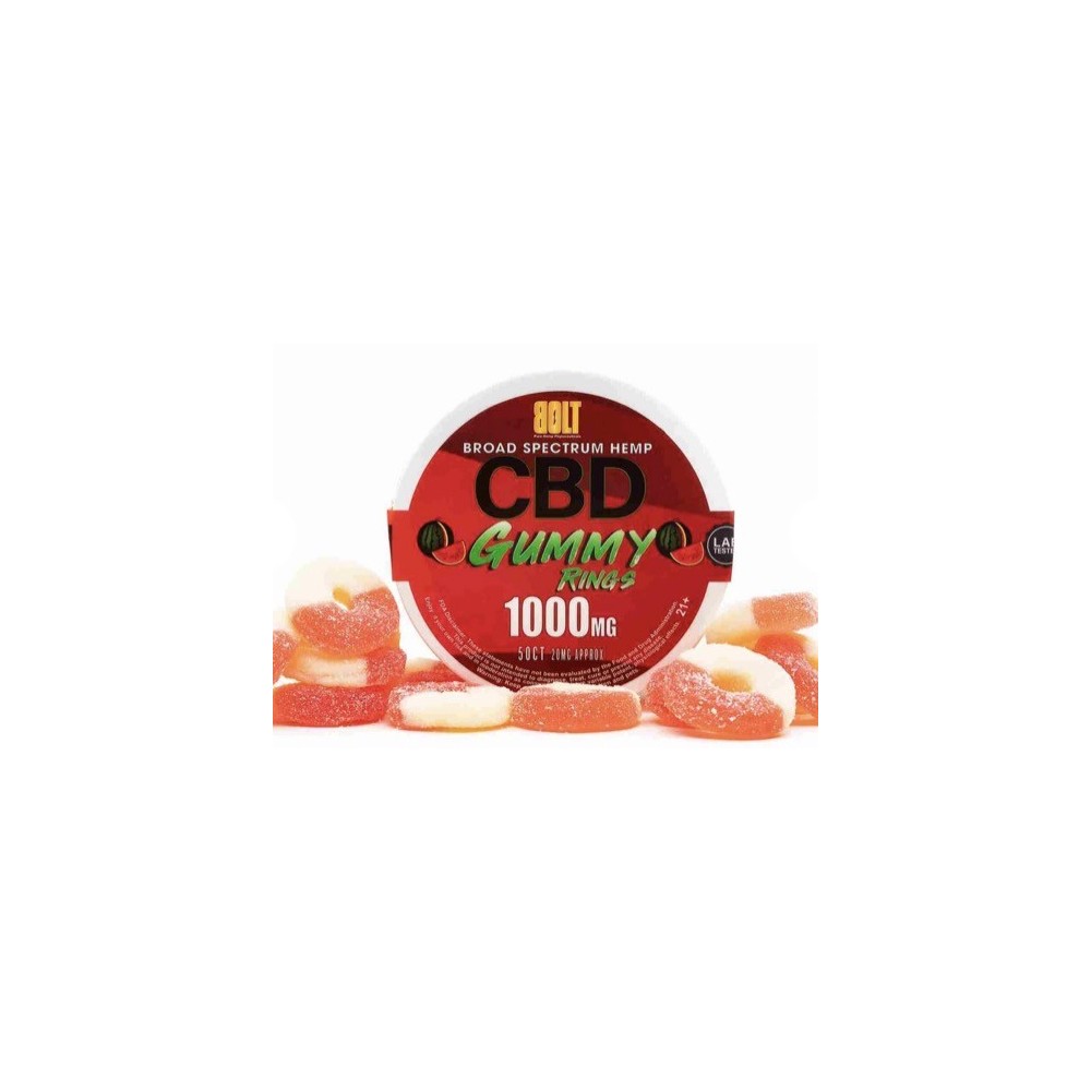 BOLT Gummy 1000MG Jar