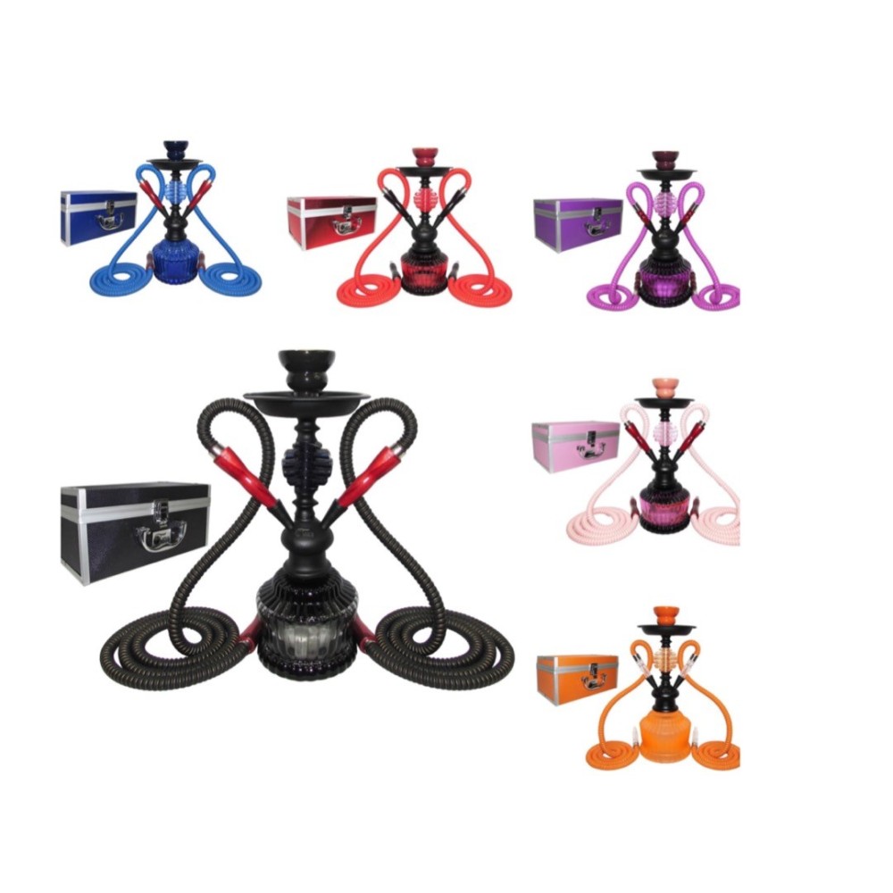 Tanya Black Panther Hookah 2 hose