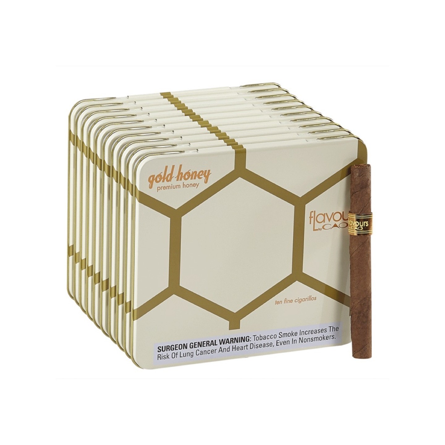 CAO Gold Honey Cigarillos 10/10 Tin