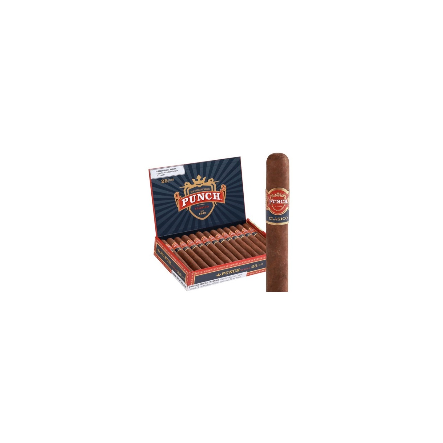 Punch Elite 25/BX Cigars