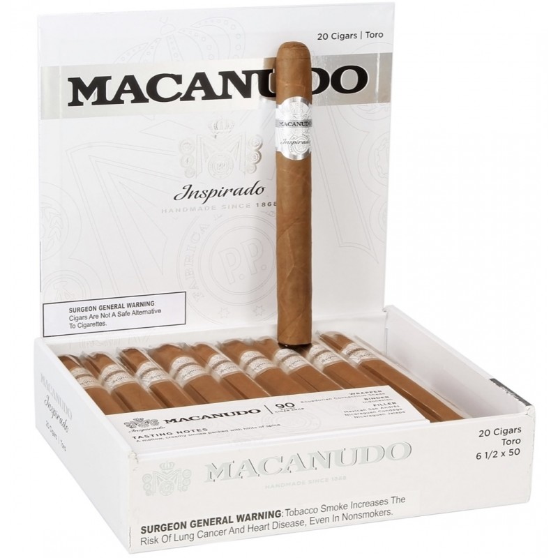 Macanudo Inspirado White Toro 20/BX