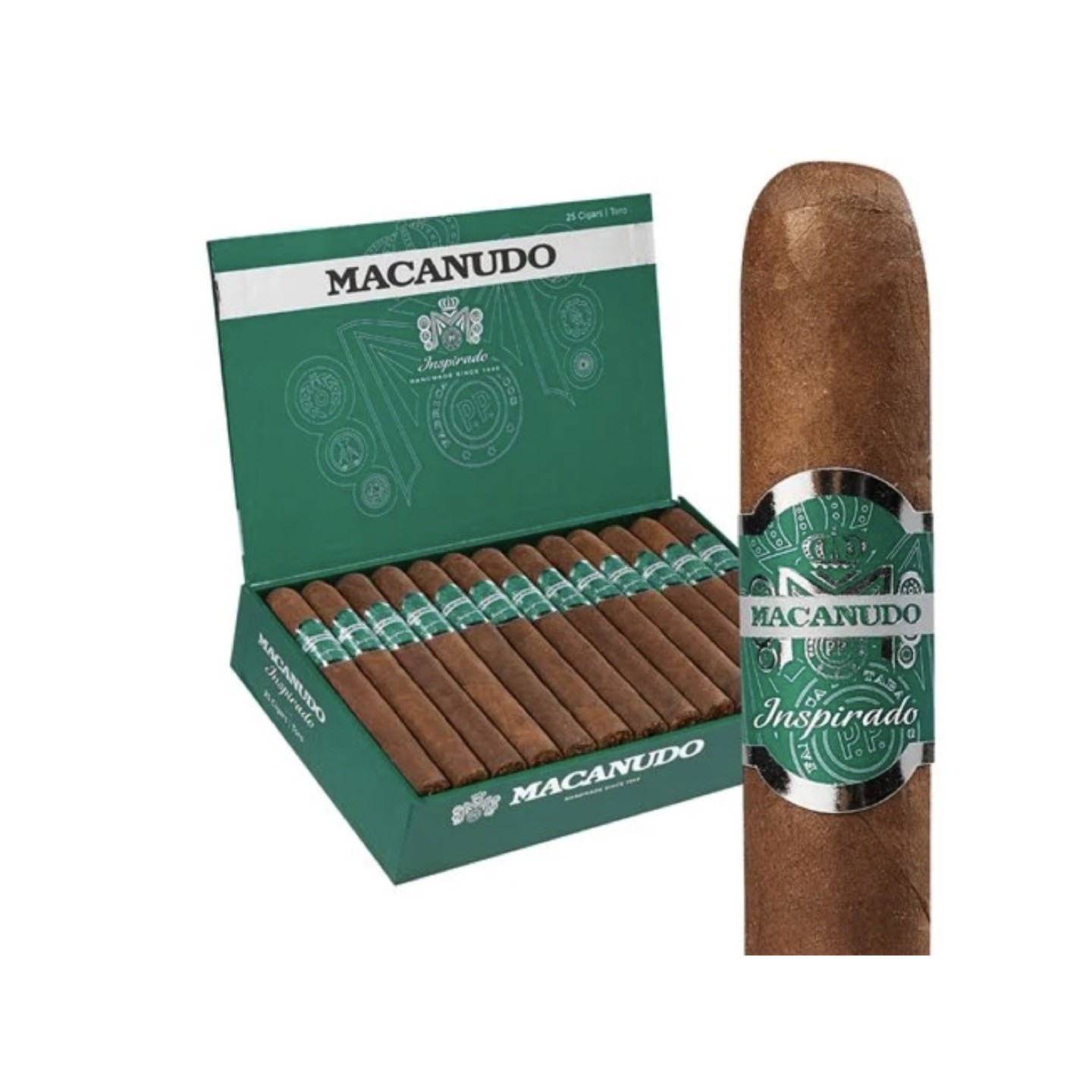 Macanudo Inspirado Green Toro 25/BX