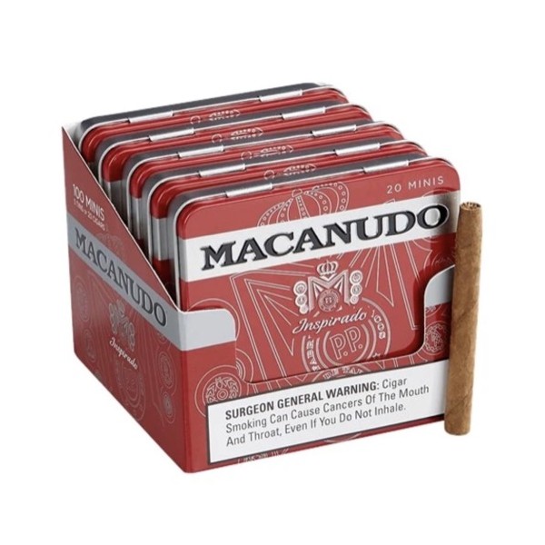 Macanudo Inspirado Red Minitures 5/20 Tin