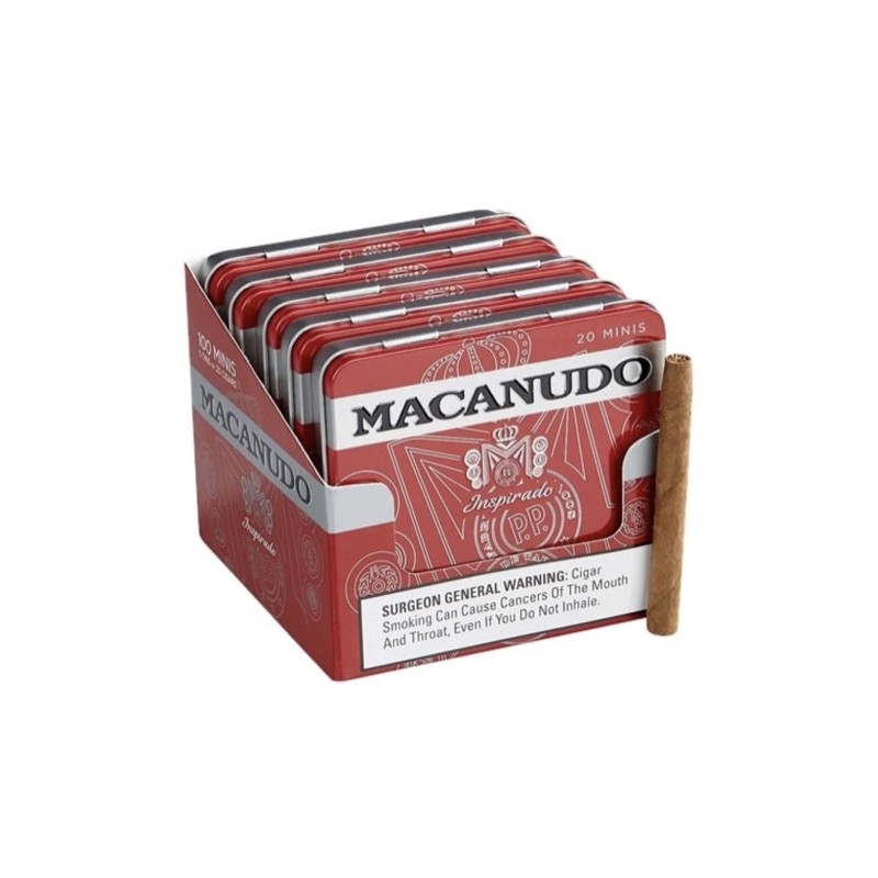 Macanudo Inspirado Red Minitures 5/20 Tin