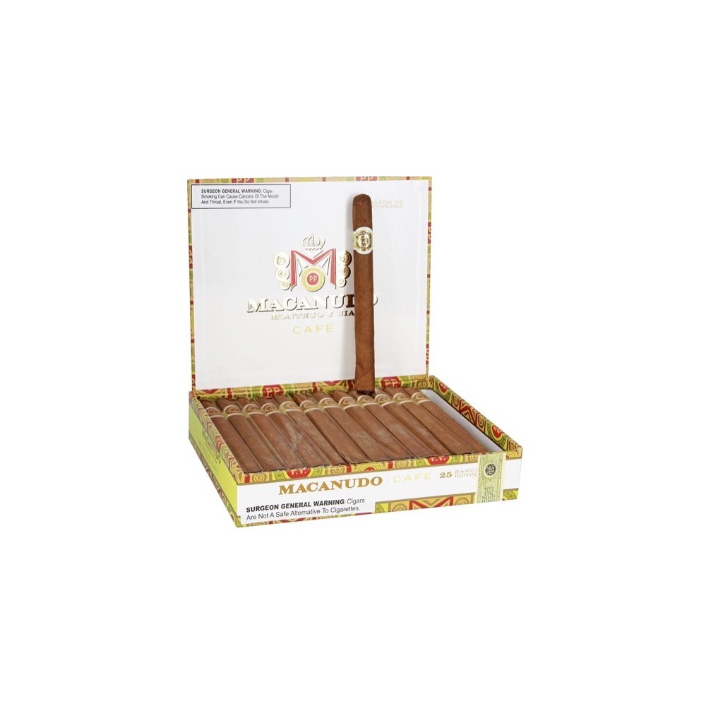 Macanudo Cafe Baron De Rothschild 25/BX Macanudo Cafe Baron De Rothschild 25/BX
