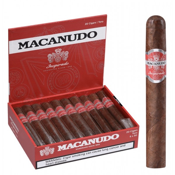 Macanudo Inspirado Red Toro 20/BX