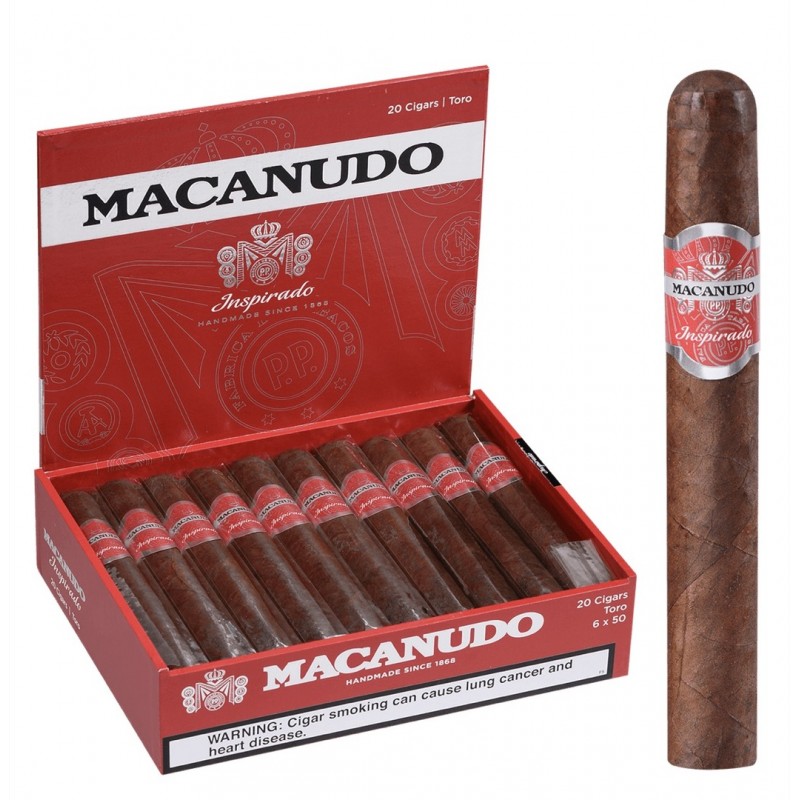 Macanudo Inspirado Red Toro 20/BX