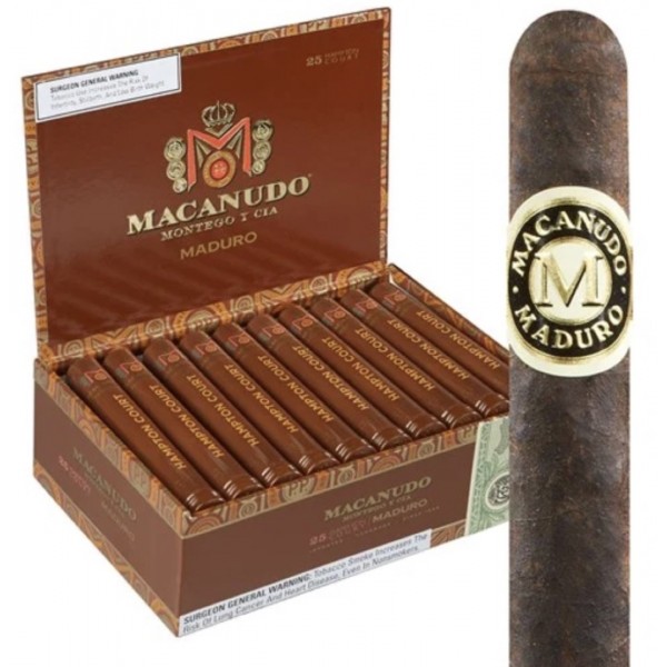 Macanudo Maduro Hampton Court 25/BX