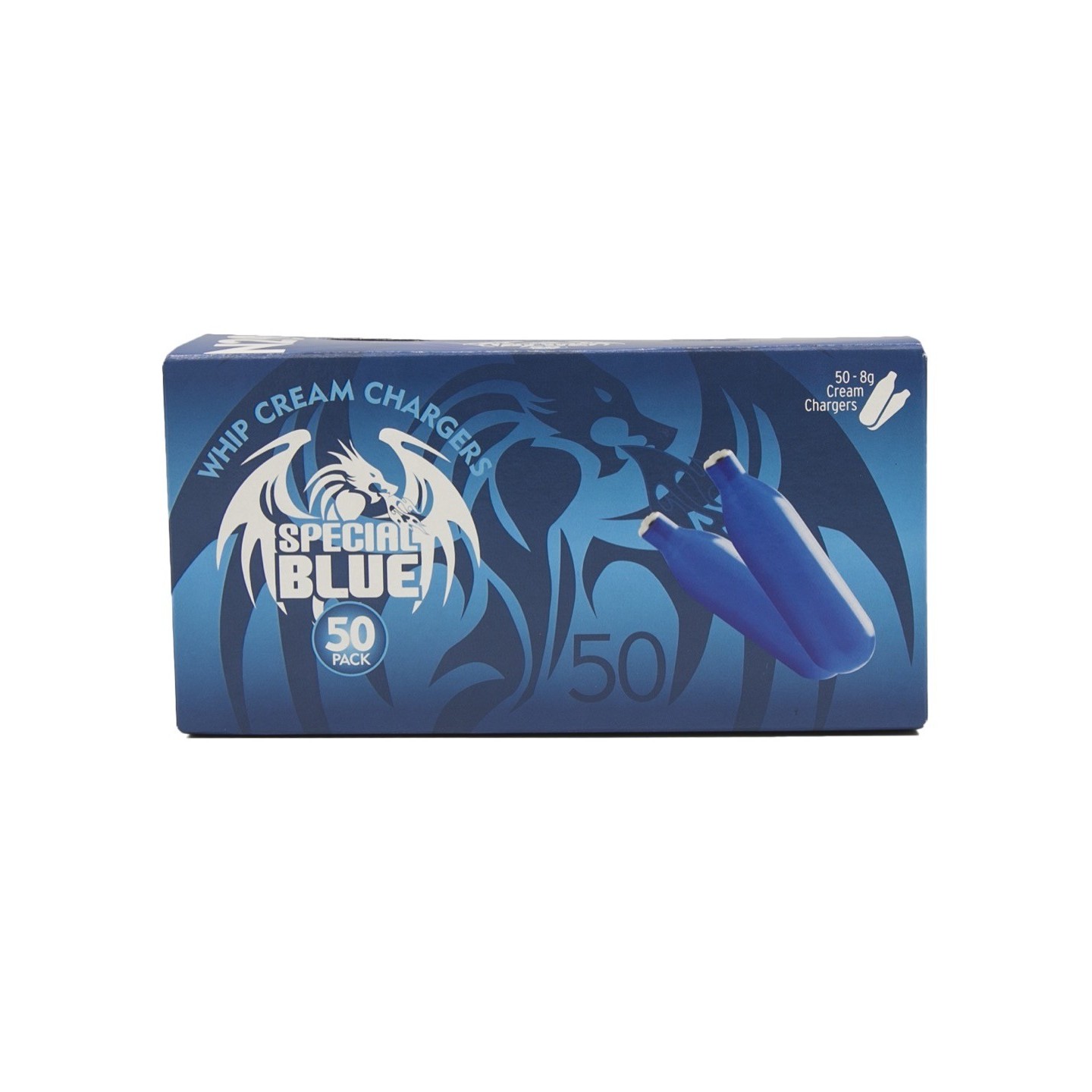 Special Blue Whip Cream Chargers 50PK