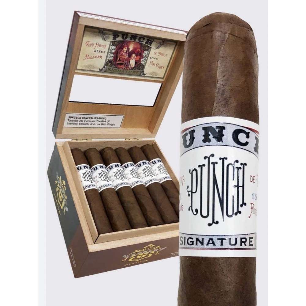 Punch Signature Robusto Cigar 18/BX Punch Signature Robusto Cigar 18/BX