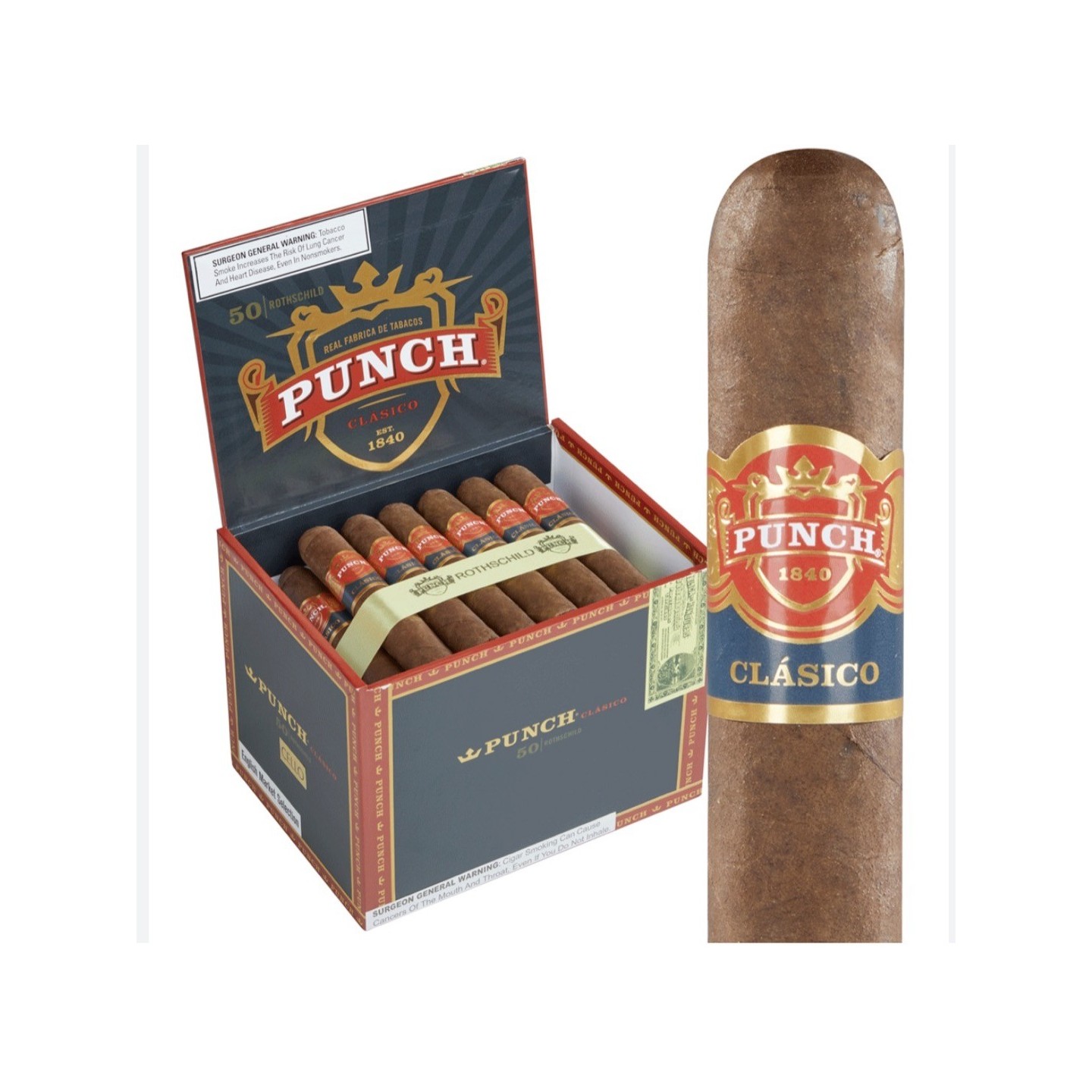 Punch Rothschild EMS Cigar 50/BX