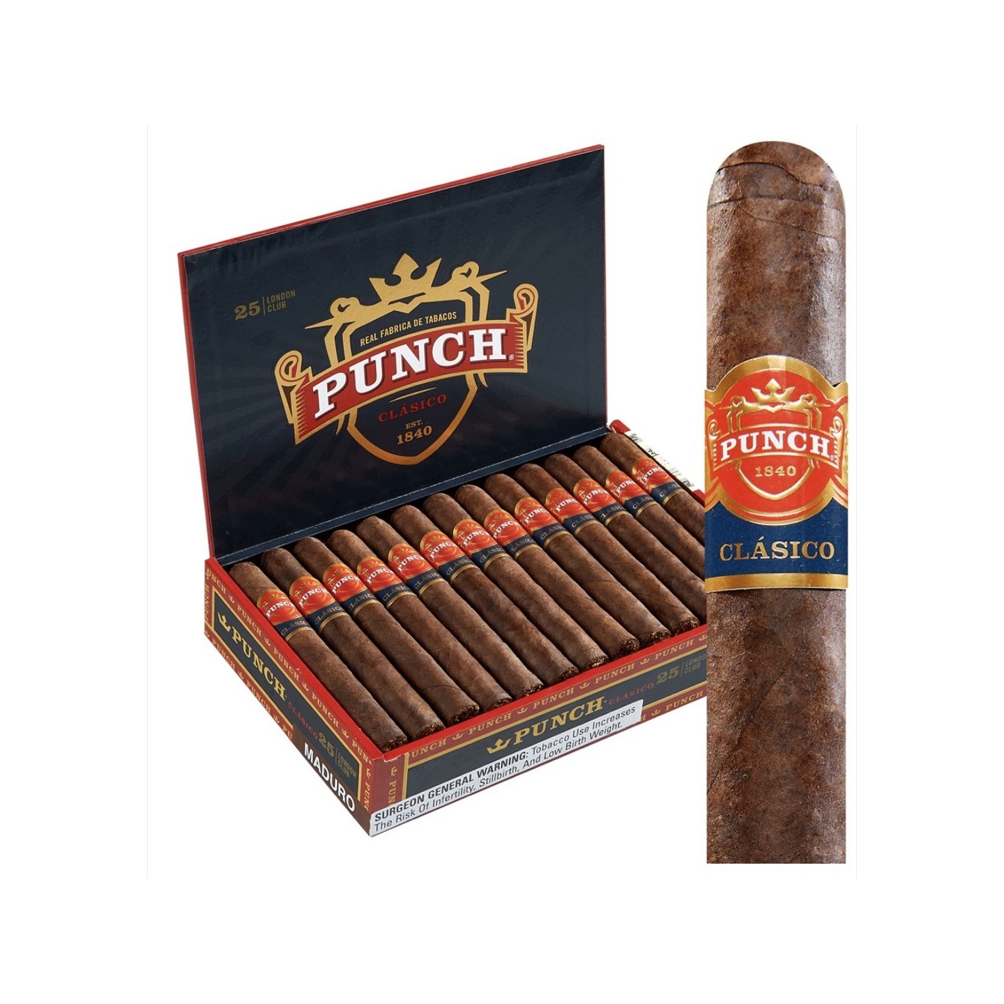 Punch London Club MAD 25/BX Cigars