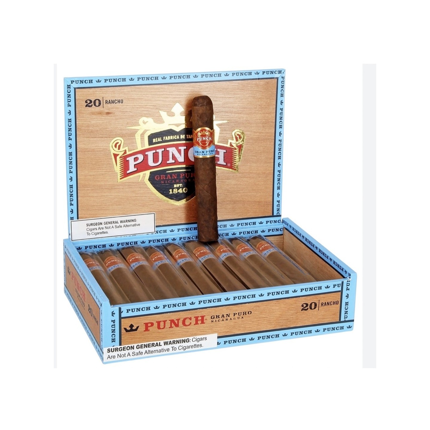 Punch Gran Puro Nicaragua Rancho Cigar 20/BX