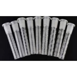 4 Inch Glass Pattern Downstem (GQB-053)