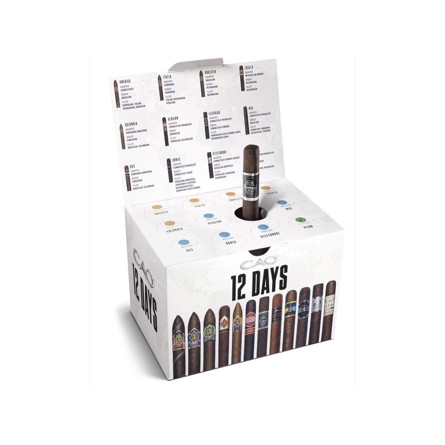 CAO 12 Day Holiday Sampler 12pk Cigars