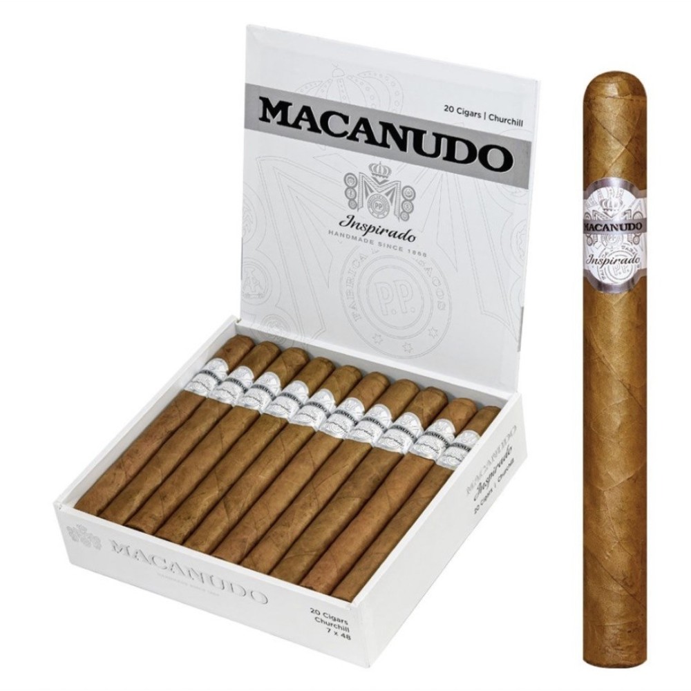 Macanudo White Inspirado Churchill 20BX Cigars Macanudo White Inspirado Churchill 20BX Cigars