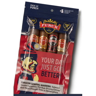 Punch 93 Rating Sampler 5/4 Pouch Cigars