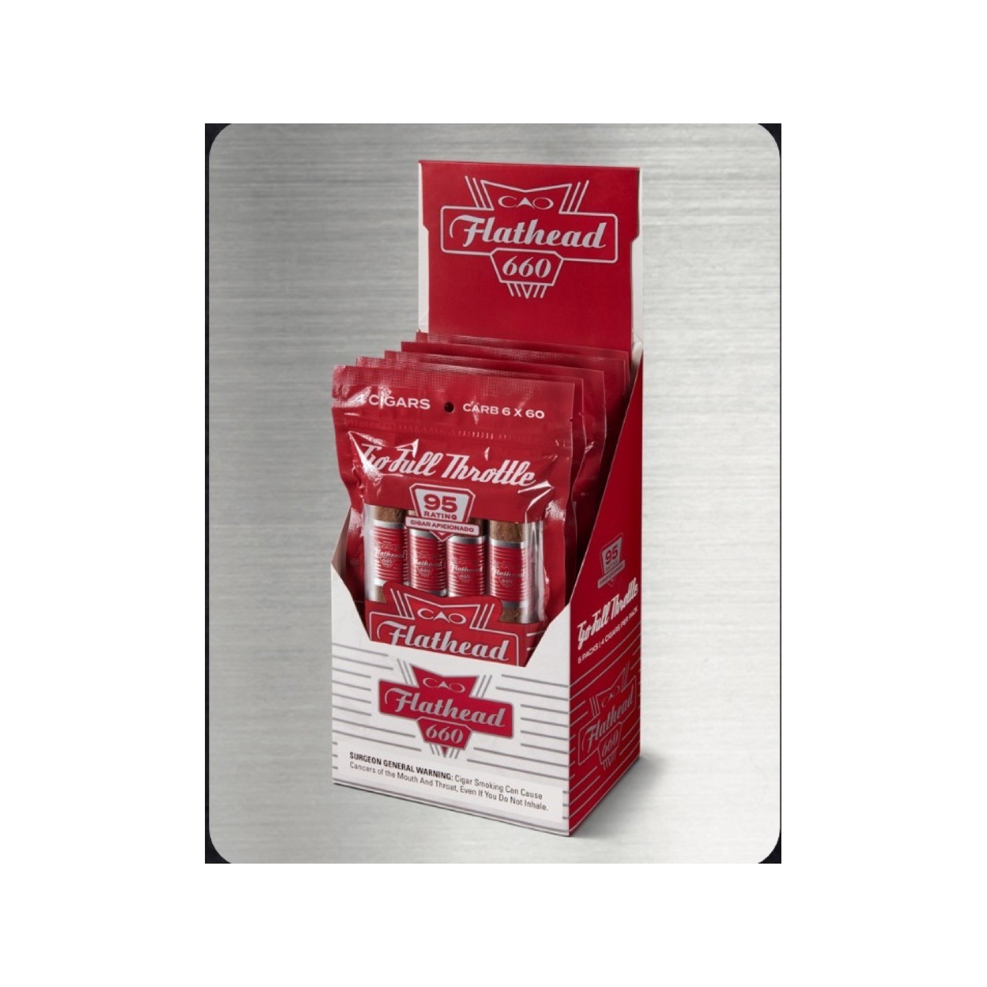 CAO Flathead 660 5/4 Pouch Cigars