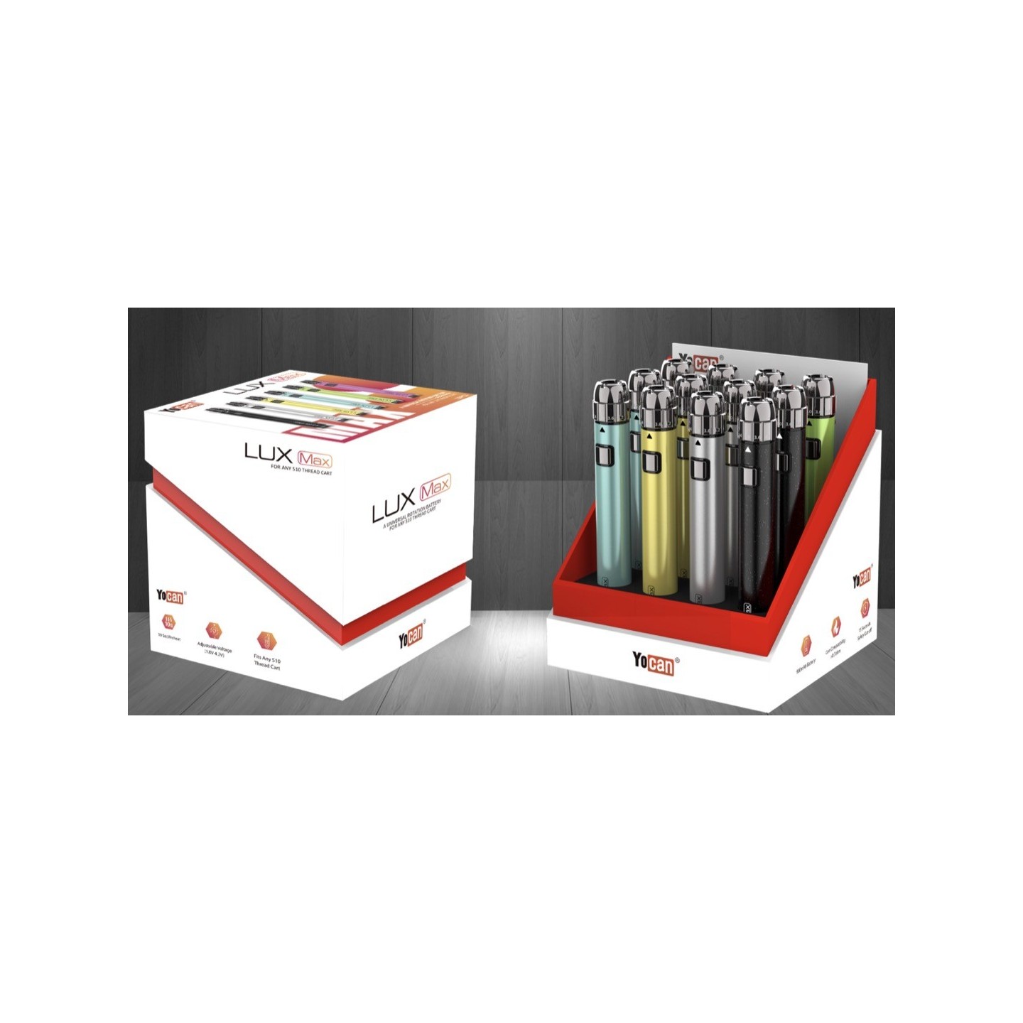 Yocan Lux Battery 12pk