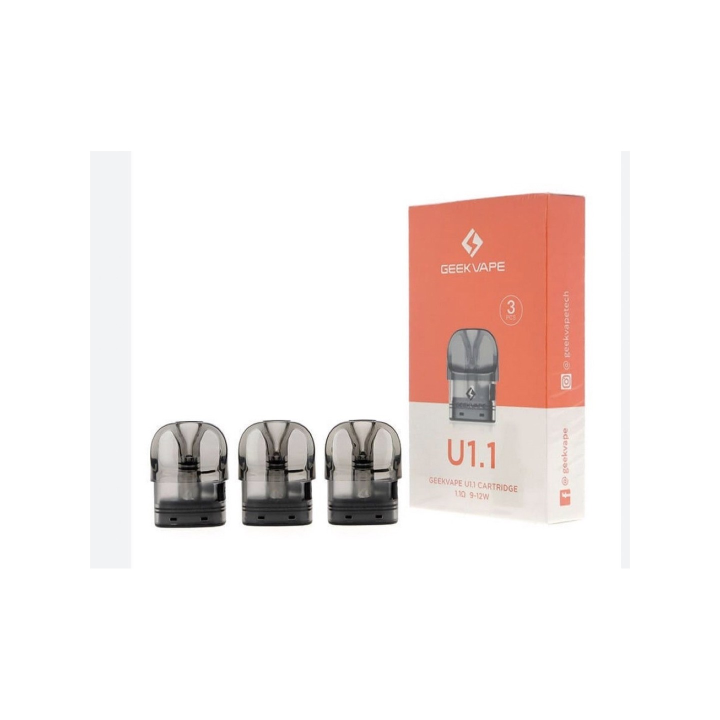 U Pods 0.7ohm / 1.1ohm 3pk