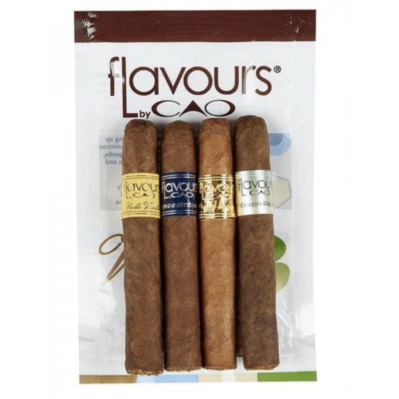 CAO Flavours Sampler 10/4 pack 40/Box