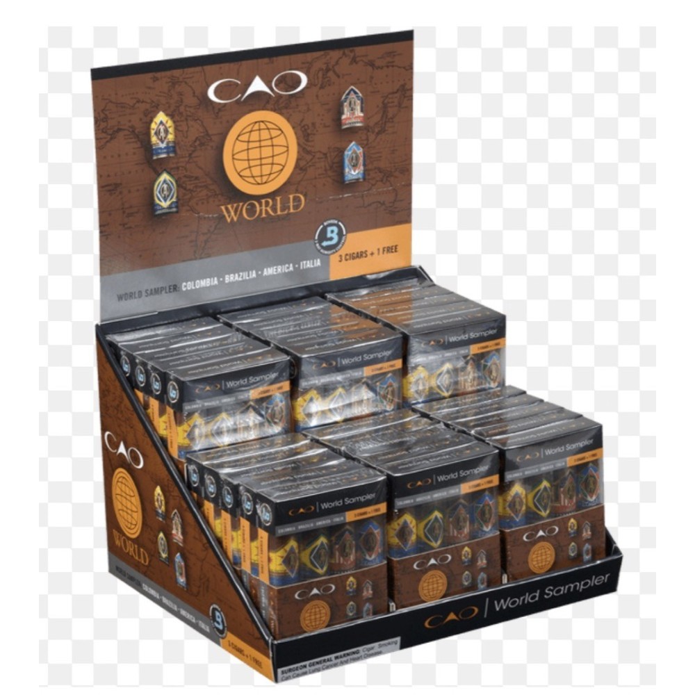 CAO World Sampler II 50/Box CAO World Sampler II 50/Box