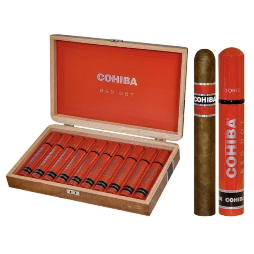 Cohiba Red Dot Toro Tubo 10/Box