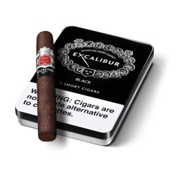 Hoyo De Monterrey Excalibur Black Shorts 10/5 Tin