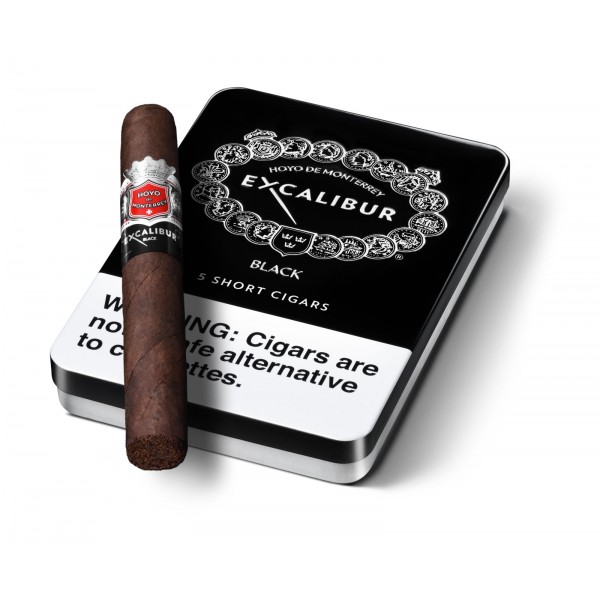 Hoyo De Monterrey Excalibur Black Shorts 10/5 Tin