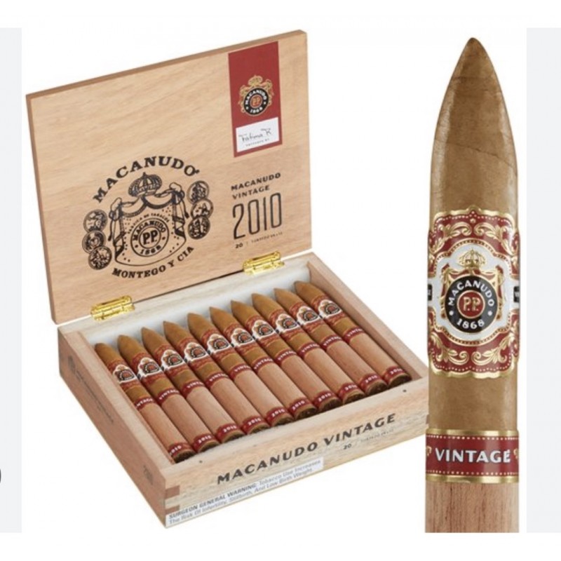 Macanudo Vintage 2010 Torpedo 20/BX