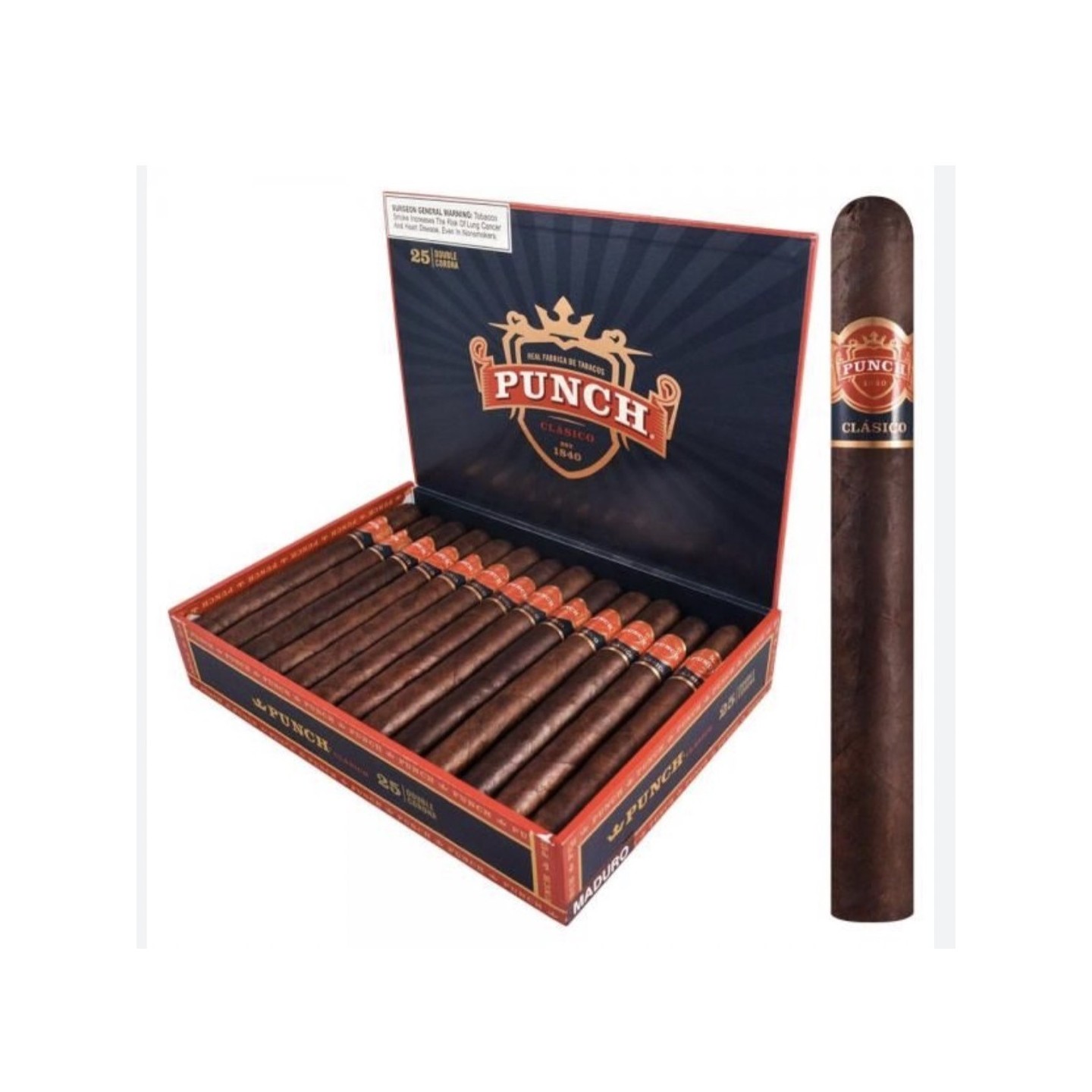 Punch Double Corona 25/BX Cigars