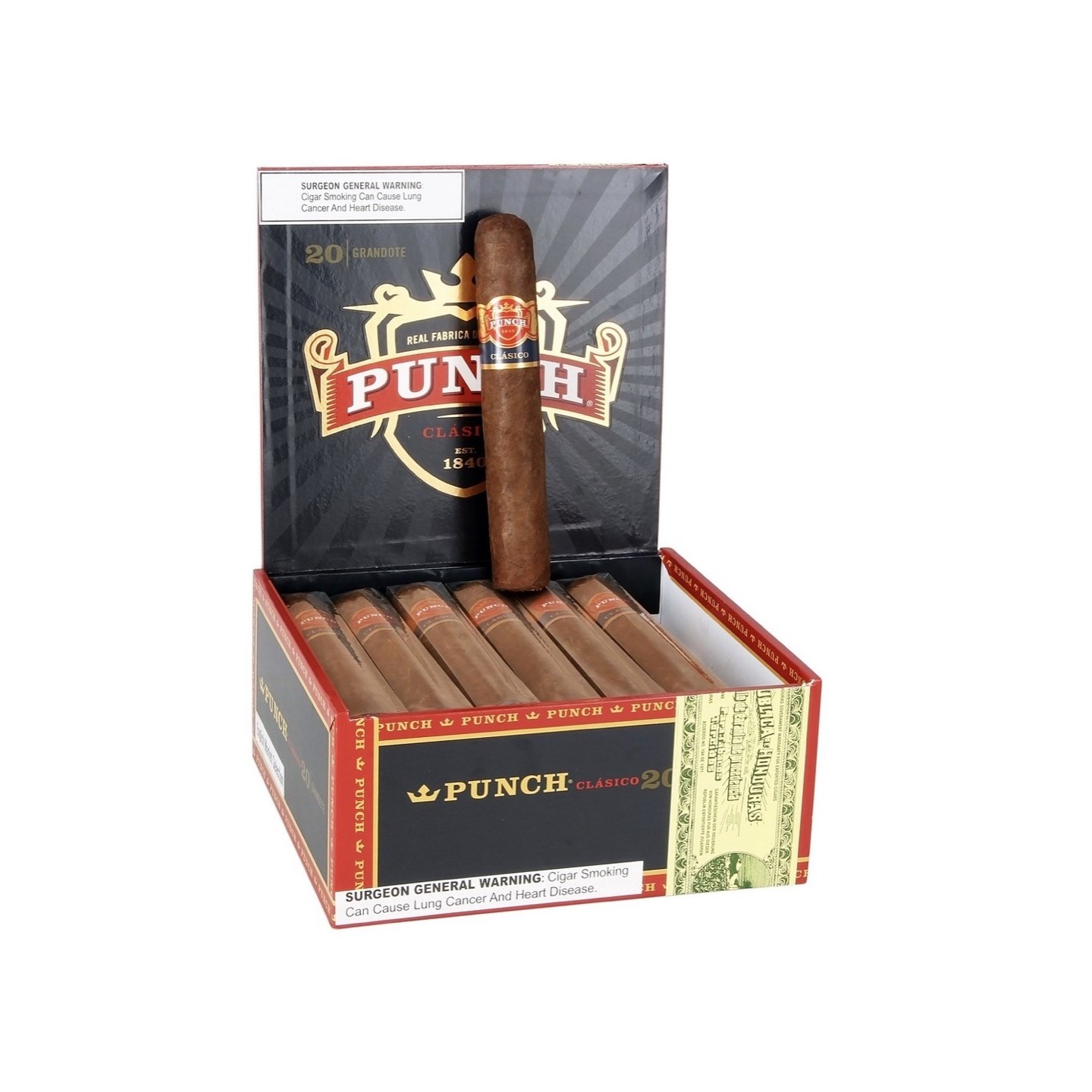 Punch El Grandote 20/BX Cigars