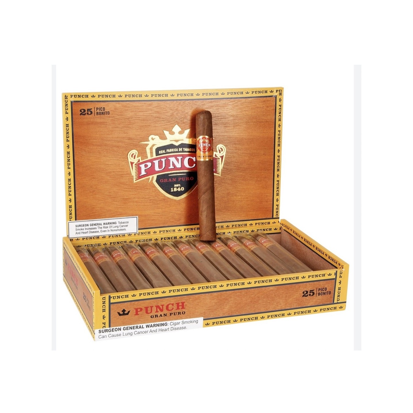 Punch Gran Puro Pico Bonito Cigar 25/BX