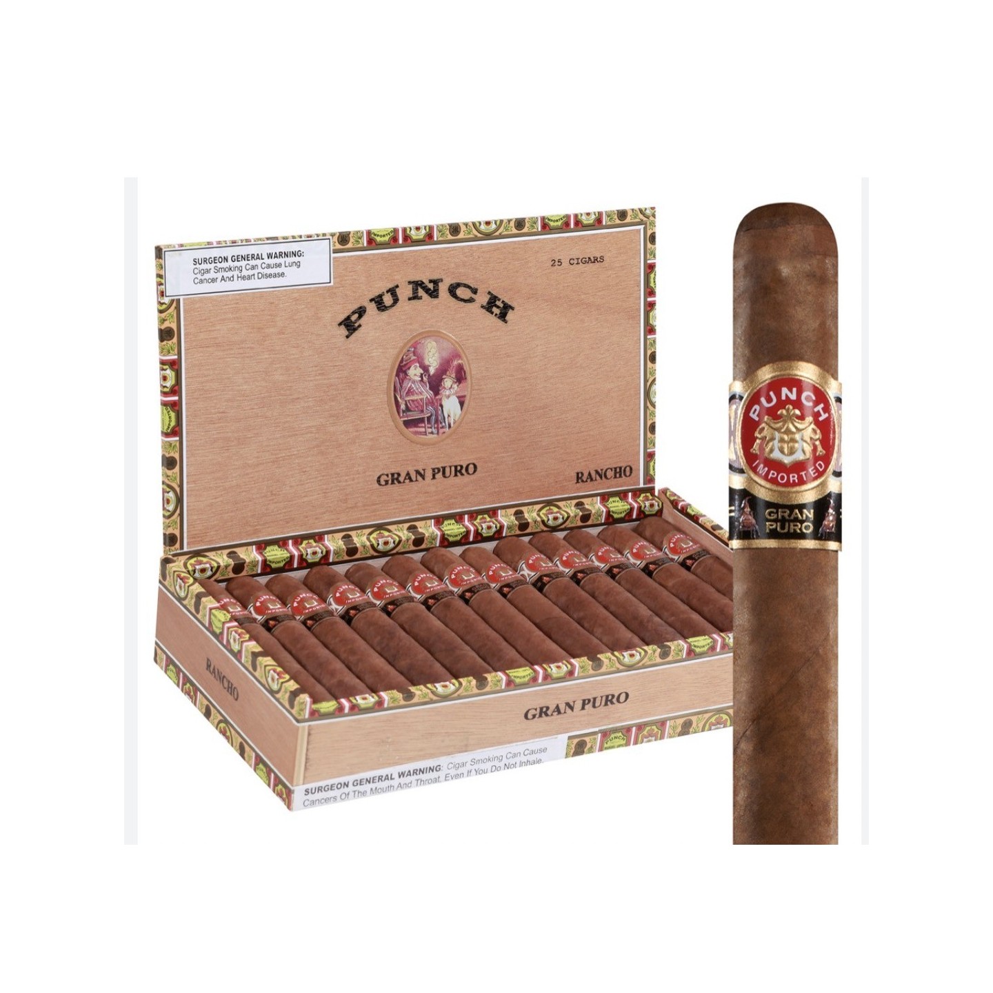 Punch Gran Puro Rancho Cigar 25/BX