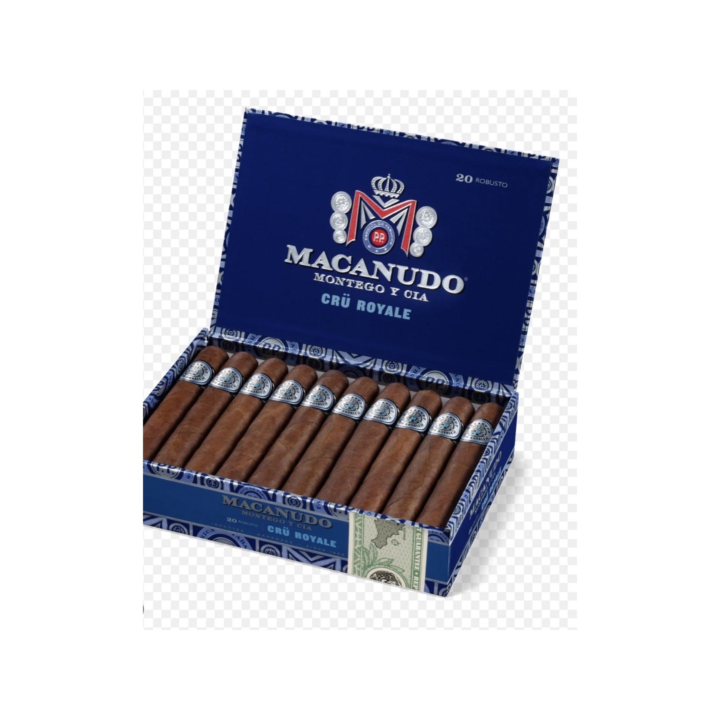 Macanudo Cru Royale Robusto 20/Box