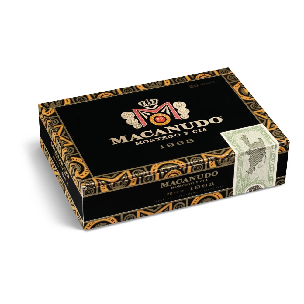 Macanudo 1968 Toro 20/Box Macanudo 1968 Toro 20/Box