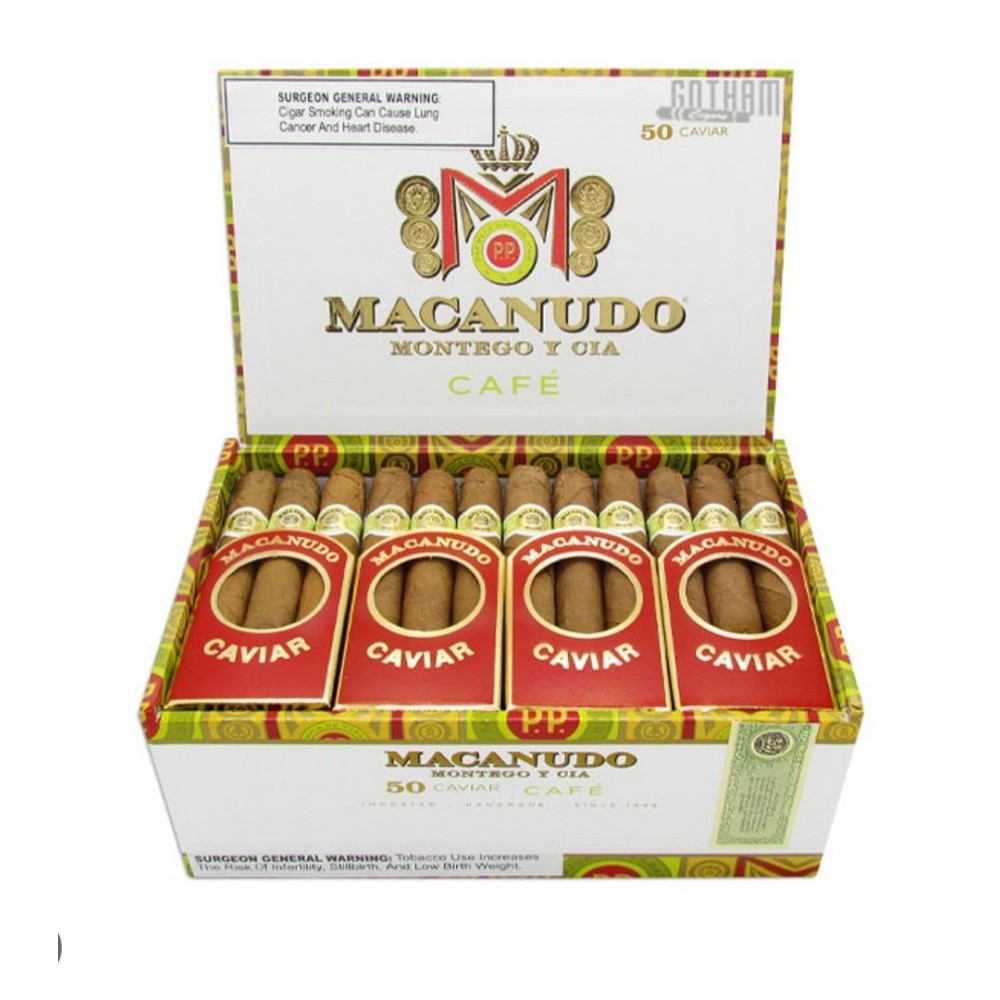 Macanudo Cafe Caviar 50/Box Macanudo Cafe Caviar 50/Box