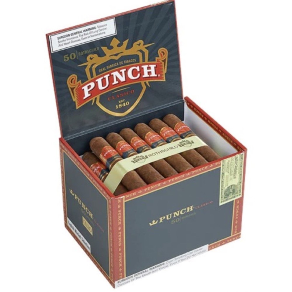 Punch Rothschild MM Cello 50/Box Punch Rothschild MM Cello 50/Box