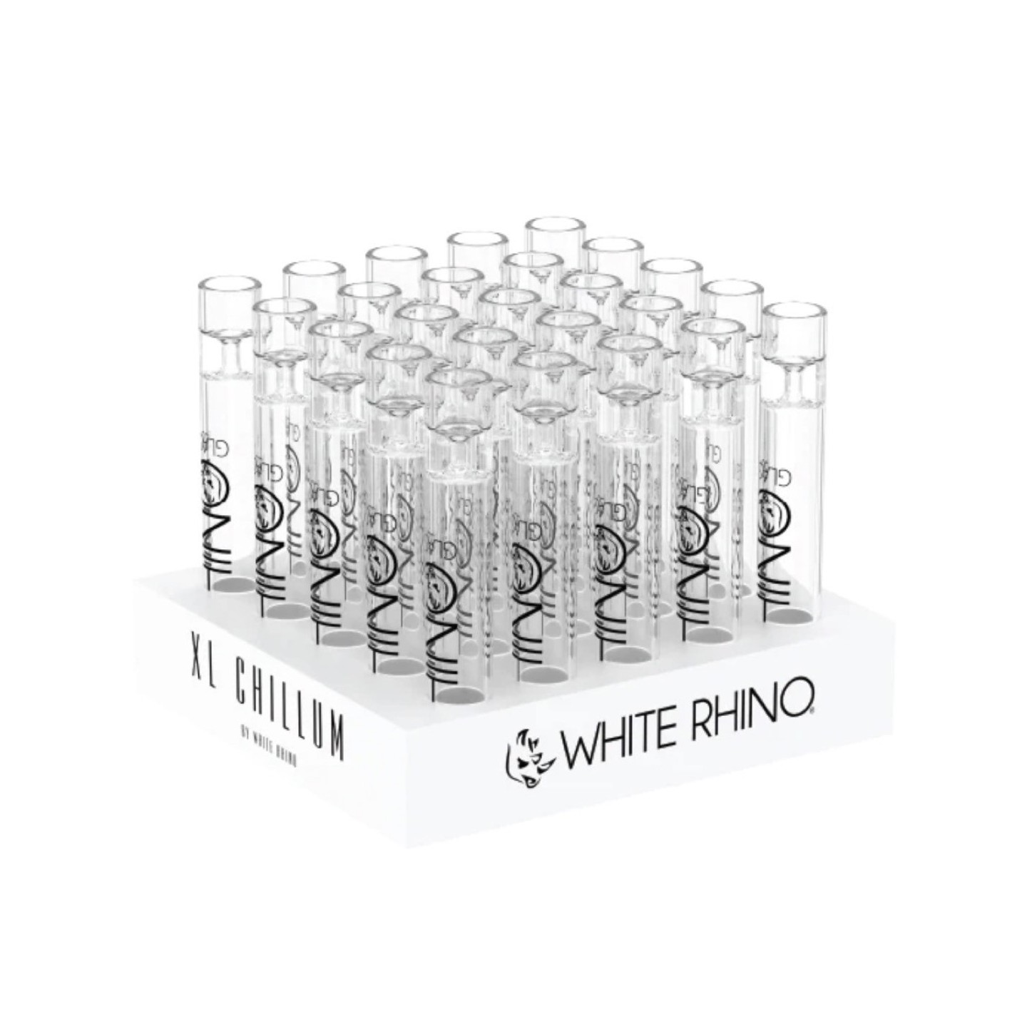 WHITE RHINO XL Chillum 25pk Display