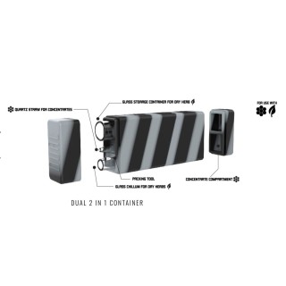 WHITE RHINO Dual Dab Kit 21pk Display