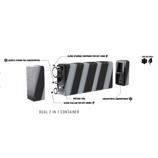 WHITE RHINO Dual Dab Kit 21pk Display