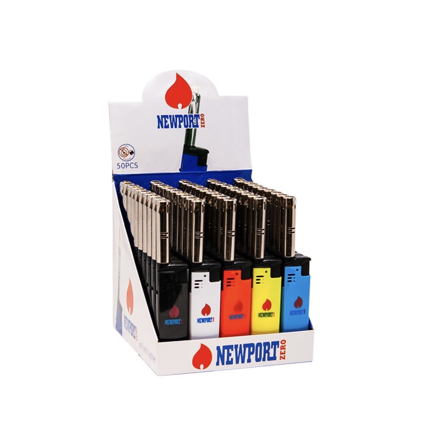 Newport Zero Long Reach Torch Lighter 50pk