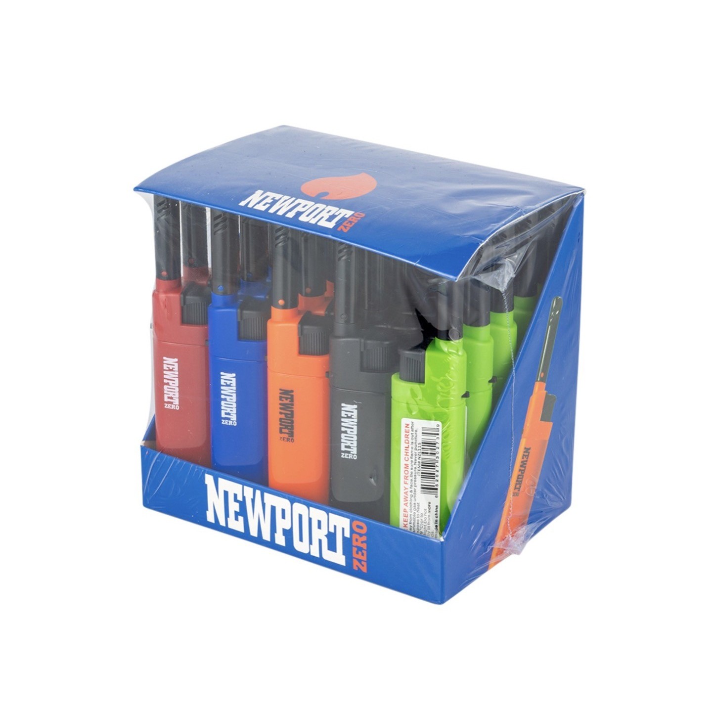 Newport Zero Electronic Long Reach Lighter 25pk