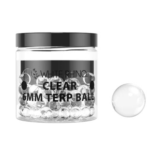 WHITE RHINO 6MM Terp Balls 50pk