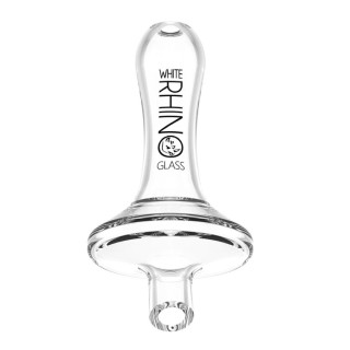 WHITE RHINO Glass Directional Carb Cap 20ct